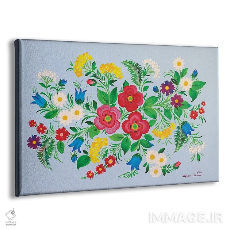 تابلو دکوراتیو امید، عشق، ایمان اثر هالینا کولگا - نمای پرسپکتیو محصول