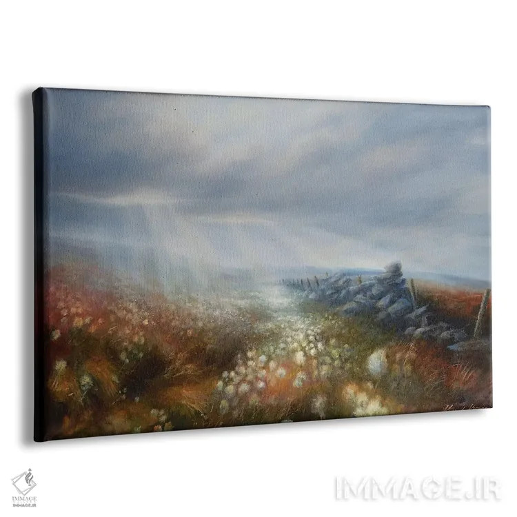 تابلو دکوراتیو اثر نور - نمای پرسپکتیو محصول