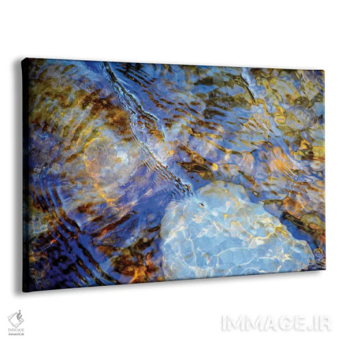 تابلو انتزاعی شگفتی اثر هلنا کوپر - نمای پرسپکتیو محصول