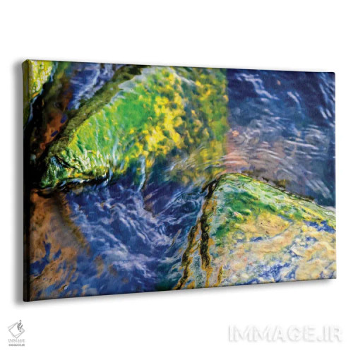 تابلو انتزاعی برخورد اثر هلنا کوپر - نمای پرسپکتیو محصول