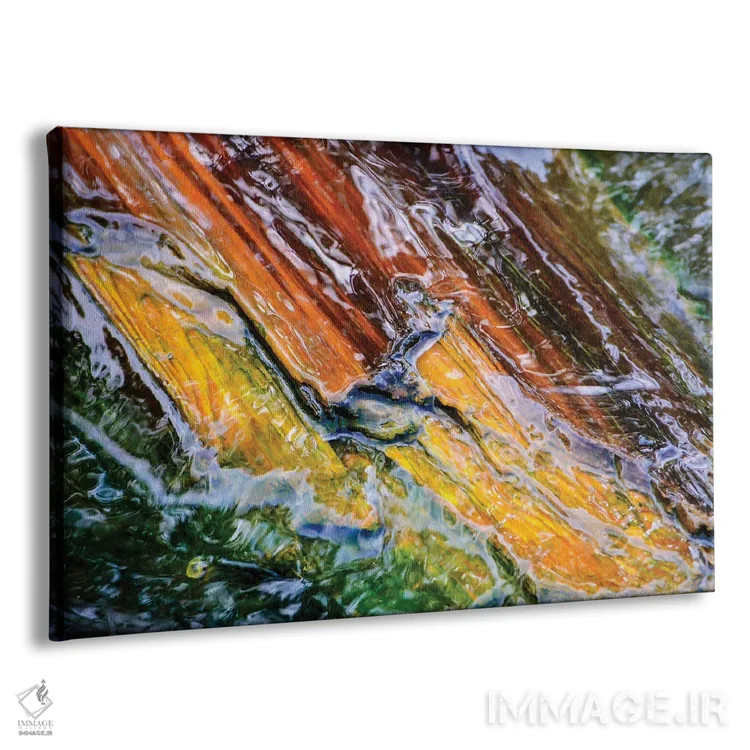 تابلو انتزاعی الکتریکا اثر هلنا کوپر - نمای پرسپکتیو محصول