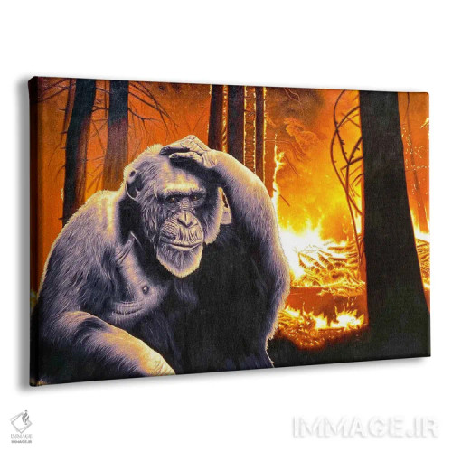 تابلو دکوراتیو تو گوش نمی کنی اثر استیفن هال - نمای پرسپکتیو محصول