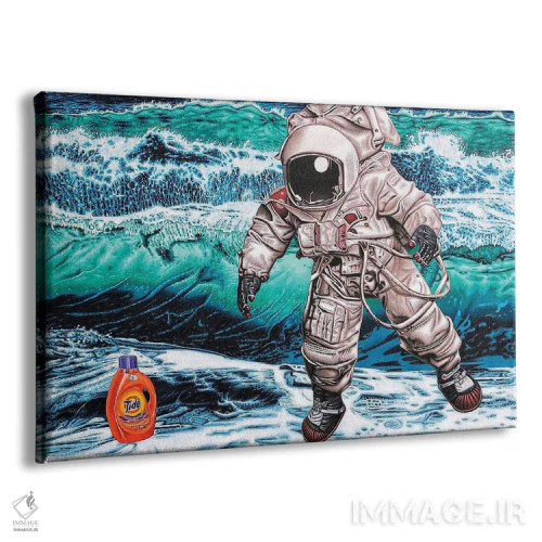 تابلو دکوراتیو جستجو برای حیات هوشمند روی زمین اثر استیفن هال - نمای پرسپکتیو محصول