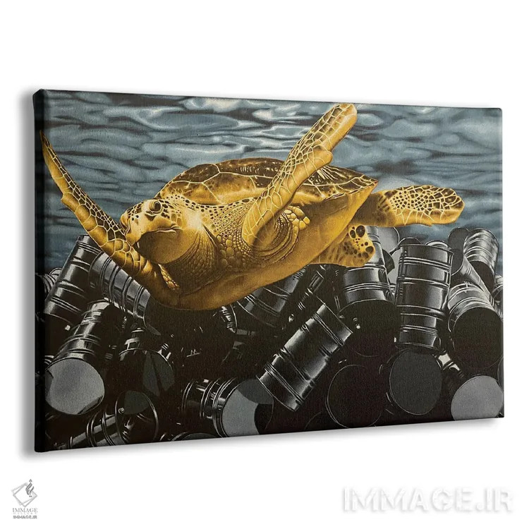 تابلو دکوراتیو واقعا اثر استیفن هال - نمای پرسپکتیو محصول