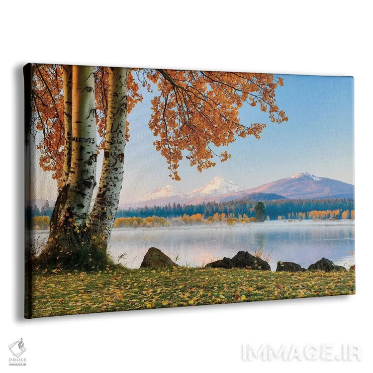 تابلو دکوراتیو Oregon, Bend, Fall at Black Butte Ranch in Central Oregon II… اثر هولیس لونی - نمای پرسپکتیو محصول