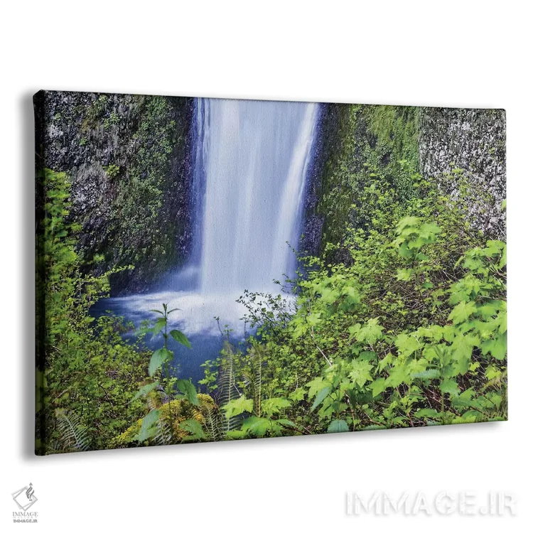 تابلو دکوراتیو Oregon, Columbia River Gorge, Multnomah Falls,آمریکا، اورگن… اثر هولیس لونی - نمای پرسپکتیو محصول