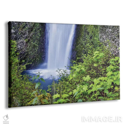 تابلو دکوراتیو Oregon, Columbia River Gorge, Multnomah Falls,آمریکا، اورگن… اثر هولیس لونی - نمای پرسپکتیو محصول