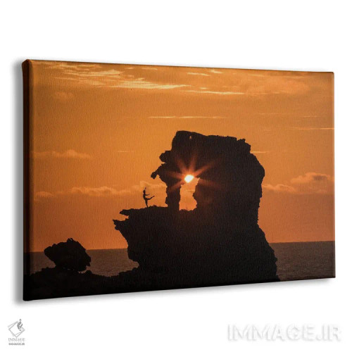 تابلو دکوراتیو Menorca, Spain,صخره فیل، منورکا، اسپانیا اثر هولیس لونی - نمای پرسپکتیو محصول