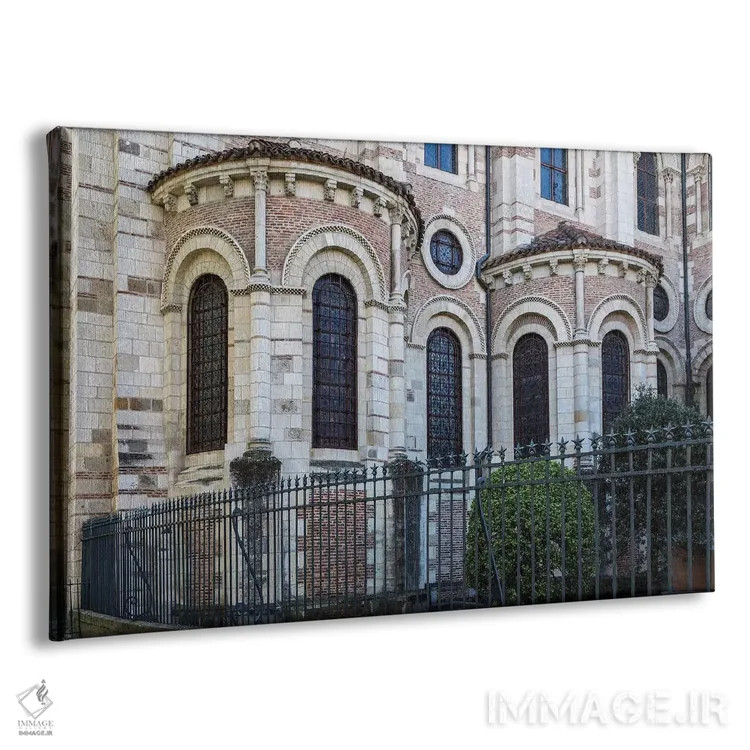 تابلو دکوراتیو Toulouse. Basilica of St. Sernin.,فرانسه، تولوز، کلیسای جامع… اثر هولیس لونی - نمای پرسپکتیو محصول