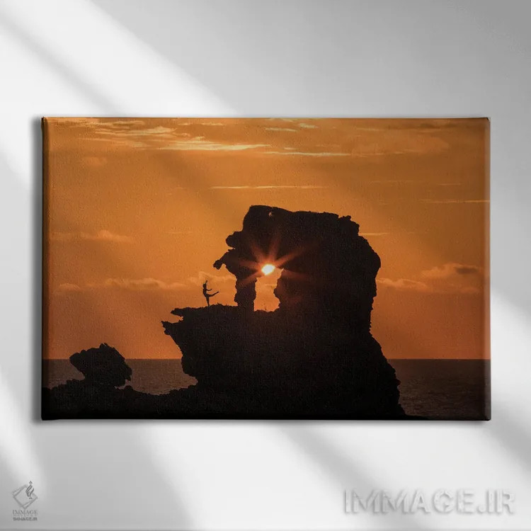 تابلو دکوراتیو Menorca, Spain,صخره فیل، منورکا، اسپانیا اثر هولیس لونی - نمای روبهرو روی دیوار