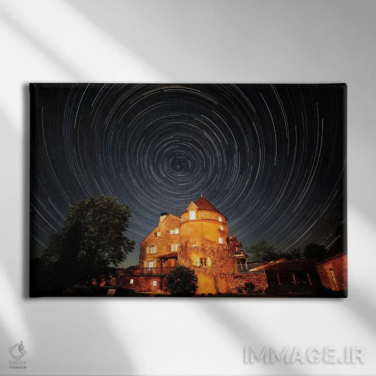 تابلو دکوراتیو Mas de Garrigue, La Garrigue, France,رد ستارگان، ماس دو گاری… اثر هولیس لونی - نمای روبهرو روی دیوار