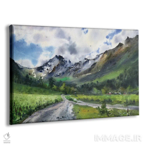 تابلو دکوراتیو کوه آرخیاز III اثر هوم لایک آرت - نمای پرسپکتیو محصول