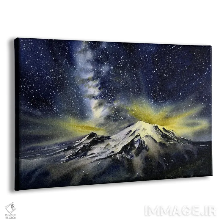 تابلو دکوراتیو راه شیری اثر هوم لایک آرت - نمای پرسپکتیو محصول