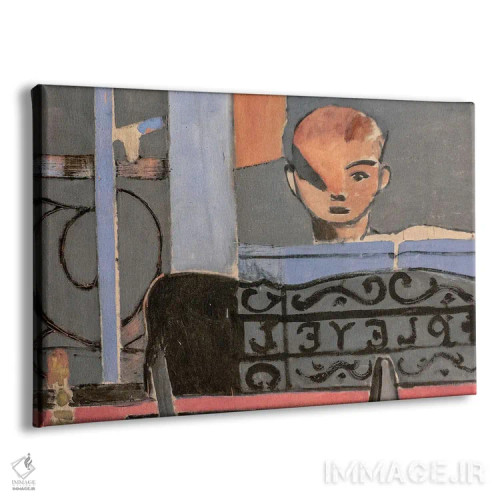 تابلو کلاسیک درس پیانو اثر آنری ماتیس - نمای پرسپکتیو محصول