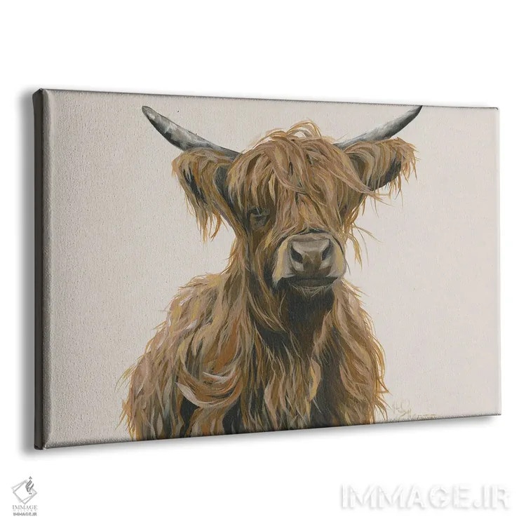 تابلو دکوراتیو هری اهل ارتفاعات اثر هولی هکس آرت - نمای پرسپکتیو محصول