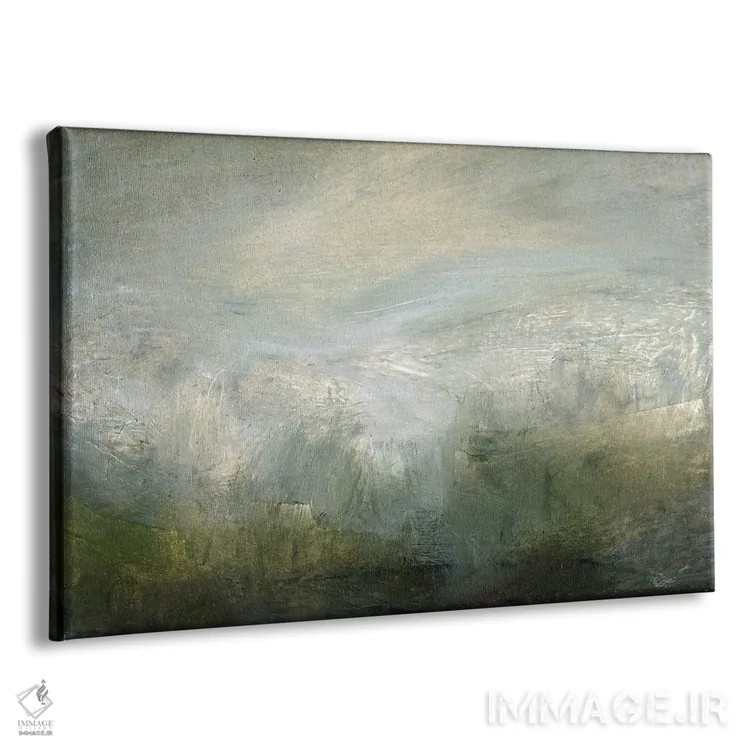 تابلو انتزاعی مرداب ها اثر دن هابدی - نمای پرسپکتیو محصول