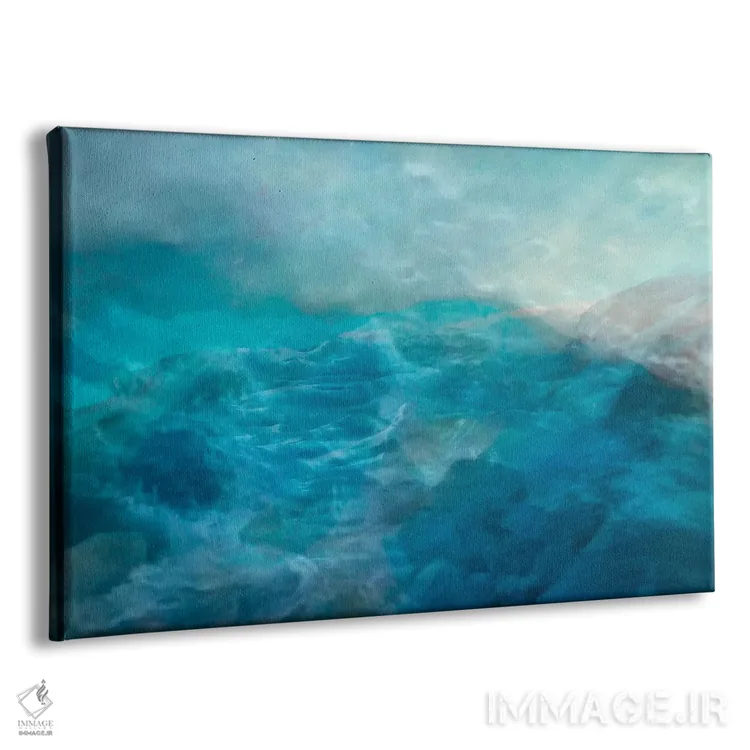 تابلو انتزاعی امیدوار اثر هدر آفرود - نمای پرسپکتیو محصول