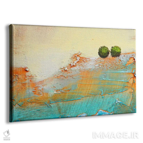 تابلو مینیمال بیا شروع کنیم اثر هدر آفرود - نمای پرسپکتیو محصول