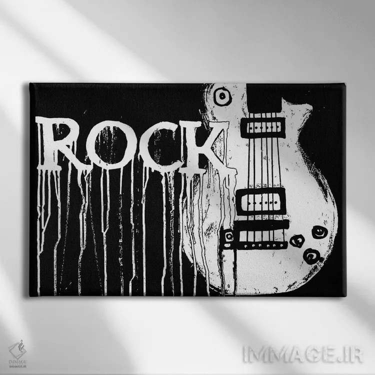 تابلو دکوراتیو سنگ اثر هدر آفرود - نمای روبهرو روی دیوار