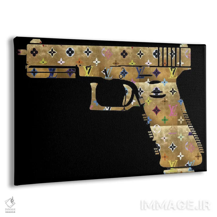 تابلو دکوراتیو پلیس مد اثر هدر آفرود - نمای پرسپکتیو محصول