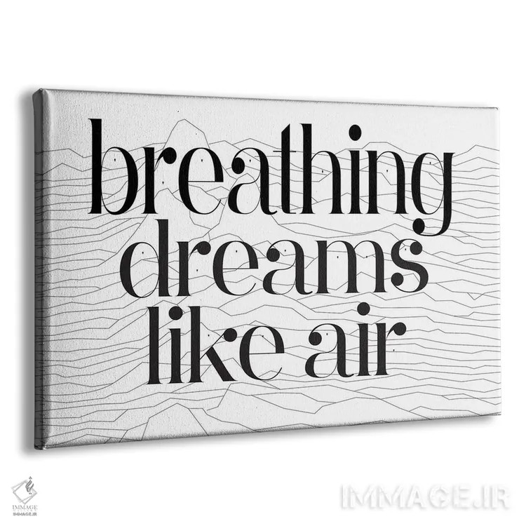 تابلو دکوراتیو زنبق اثر هانی مون هتل - نمای پرسپکتیو محصول