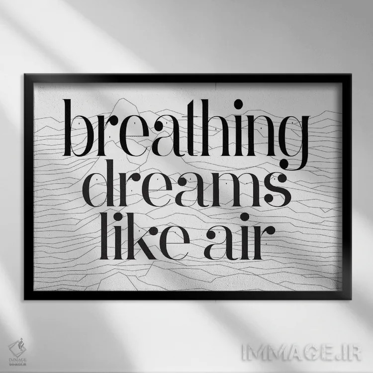 تابلو دکوراتیو زنبق اثر هانی مون هتل - نمای قابدار مشکی