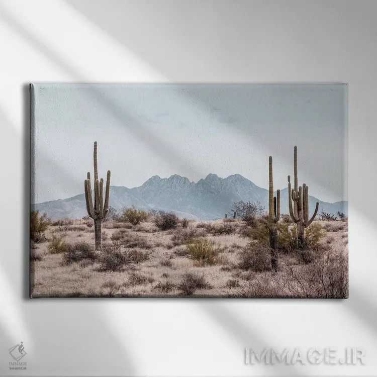 تابلو دکوراتیو قله اثر هانی مون هتل - نمای روبهرو روی دیوار