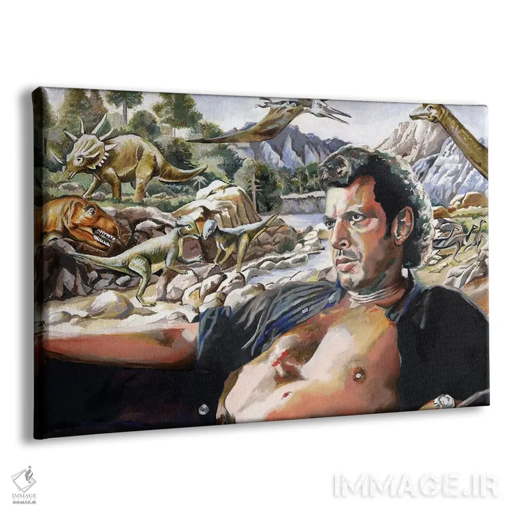 تابلو دکوراتیو نظریه آشوب اثر هدر پری - نمای پرسپکتیو محصول