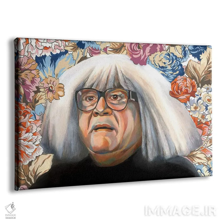 تابلو دکوراتیو فرانک اثر هدر پری - نمای پرسپکتیو محصول