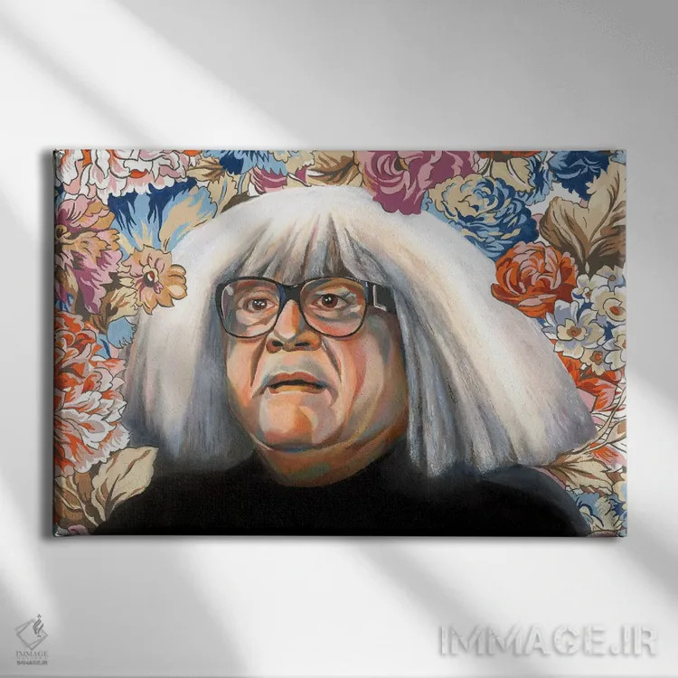 تابلو دکوراتیو فرانک اثر هدر پری - نمای روبهرو روی دیوار