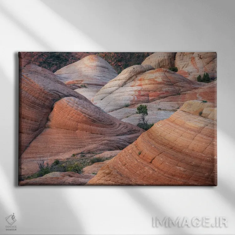 تابلو دکوراتیو آسمانی اثر هانتر پیج - نمای روبهرو روی دیوار