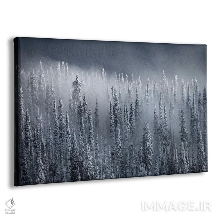 تابلو دکوراتیو دود و آینه اثر هانتر پیج - نمای پرسپکتیو محصول