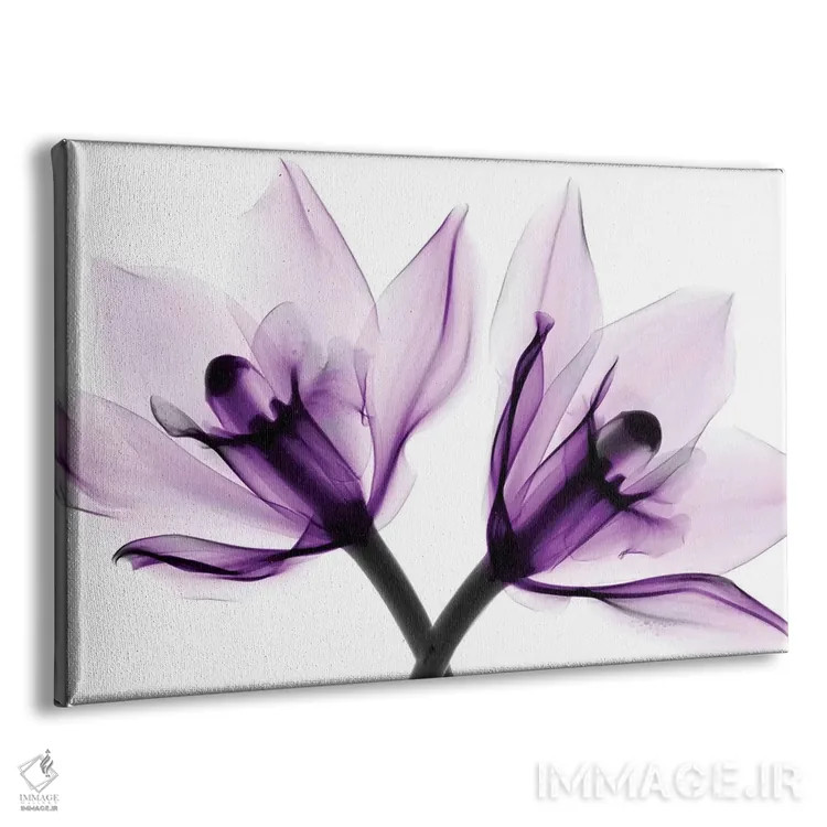 تابلو دکوراتیو ارکیده ها یک اثر هونگ فام - نمای پرسپکتیو محصول