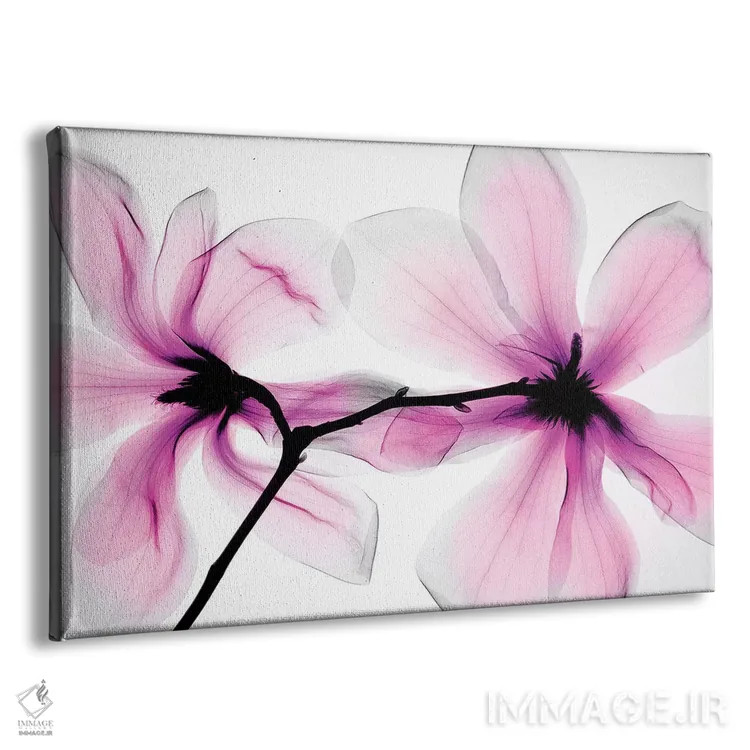 تابلو دکوراتیو ماگنولیا دو اثر هونگ فام - نمای پرسپکتیو محصول
