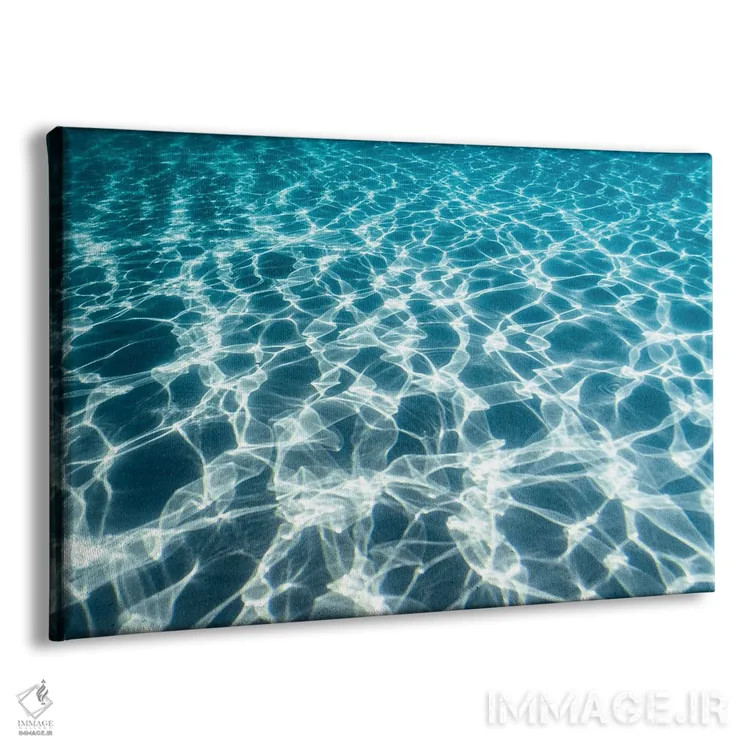 تابلو مینیمال کالیدوسکوپ اثر هانا پریویت - نمای پرسپکتیو محصول