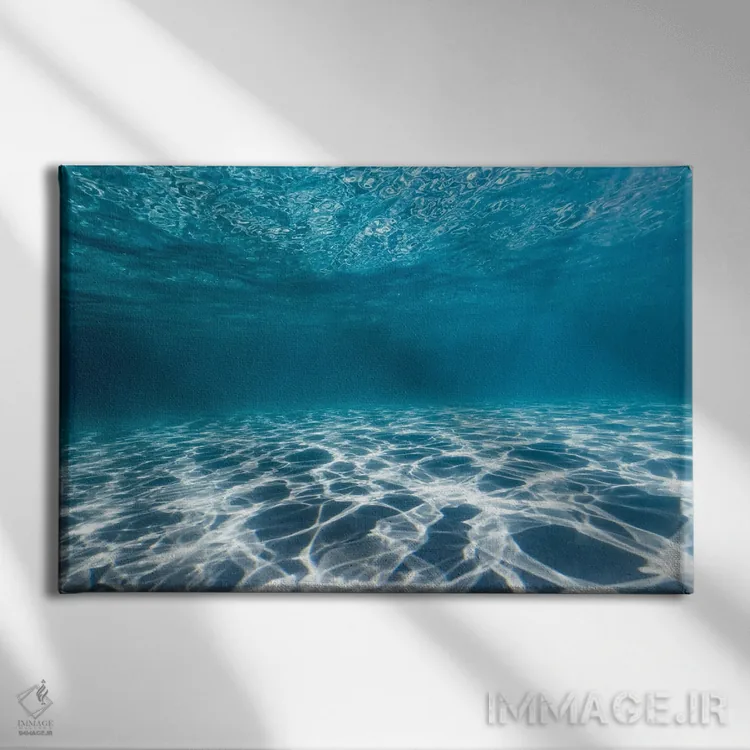 تابلو مینیمال موزاییک اثر هانا پریویت - نمای روبهرو روی دیوار