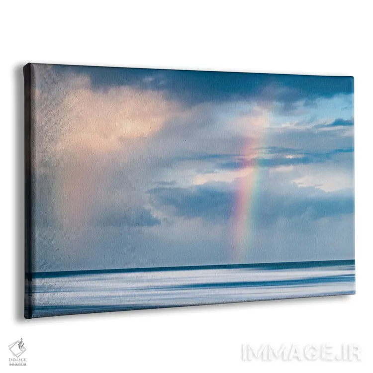 تابلو مینیمال دوبین شدن اثر هانا پریویت - نمای پرسپکتیو محصول