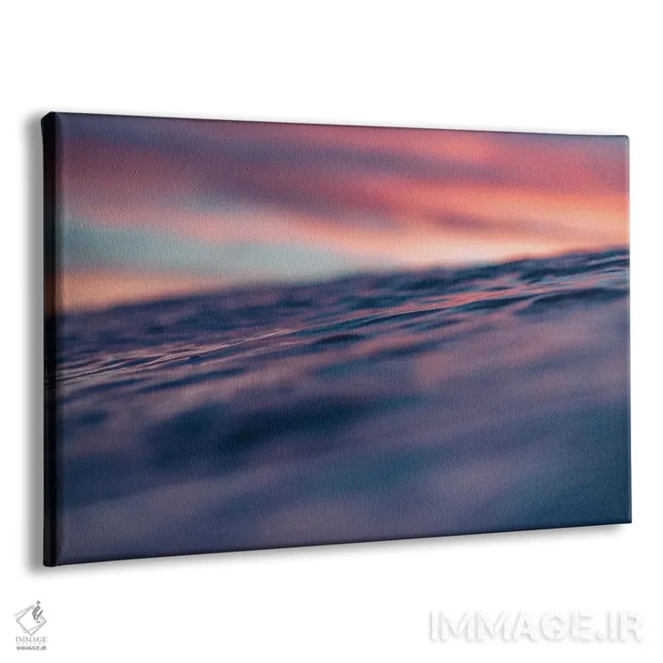 تابلو مینیمال سایه های طلوع اثر هانا پریویت - نمای پرسپکتیو محصول