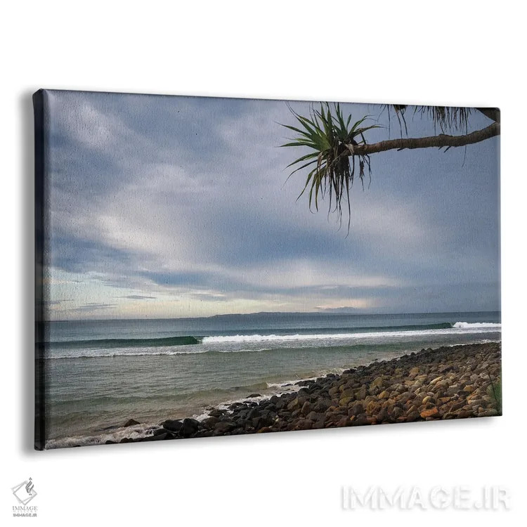 تابلو مینیمال بی سوار اثر هانا پریویت - نمای پرسپکتیو محصول