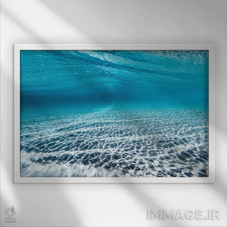 تابلو مینیمال کاشی کاری اثر هانا پریویت - نمای قابدار سفید