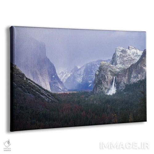 تابلو دکوراتیو زمستان یوسیمیتی اثر هدر رابرسون - نمای پرسپکتیو محصول