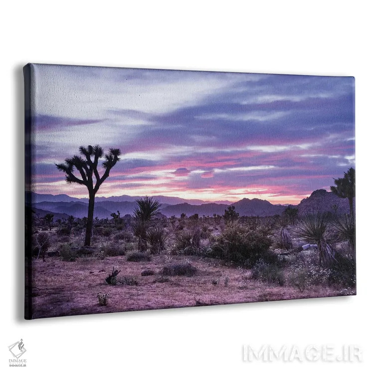 تابلو دکوراتیو شکوه غروب اثر هدر رابرسون - نمای پرسپکتیو محصول