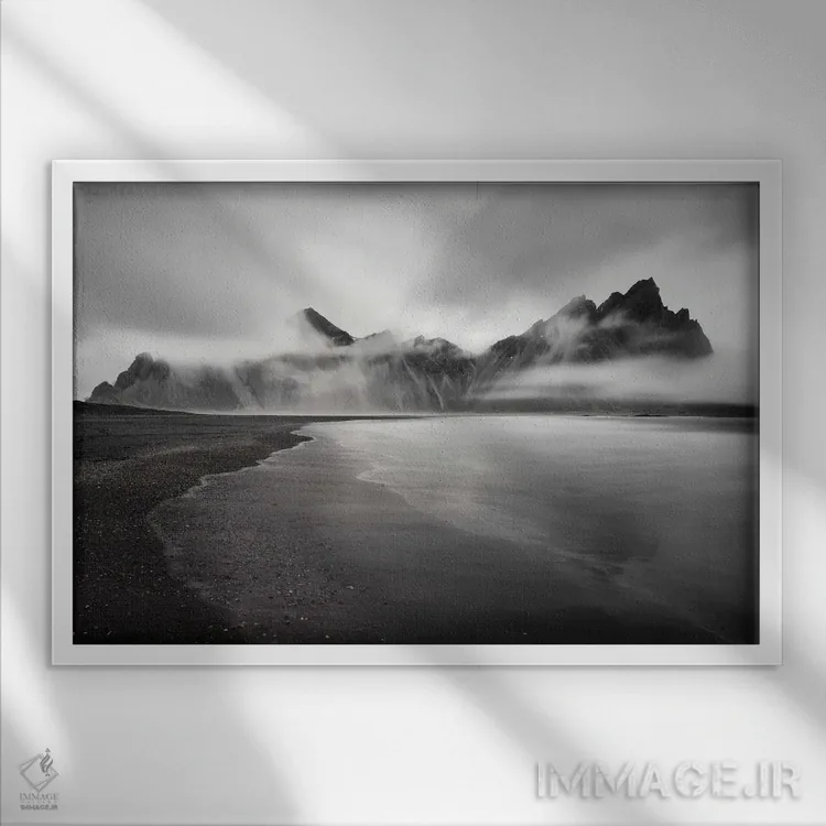 تابلو دکوراتیو وستراهورن اثر اریک انگستروم - نمای قابدار سفید