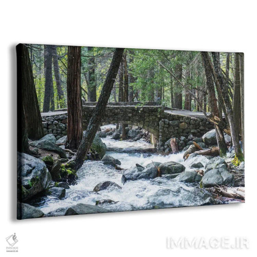 تابلو دکوراتیو پل سنگی کوچک اثر هدر رابرسون - نمای پرسپکتیو محصول