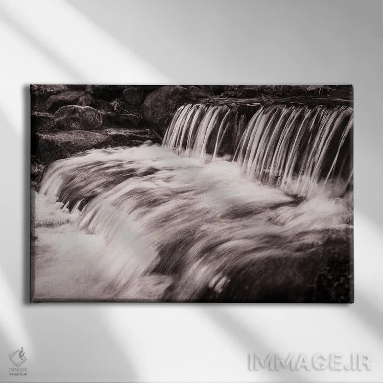 تابلو دکوراتیو هیجان یا حرکت سریع اثر هدر رابرسون - نمای روبهرو روی دیوار