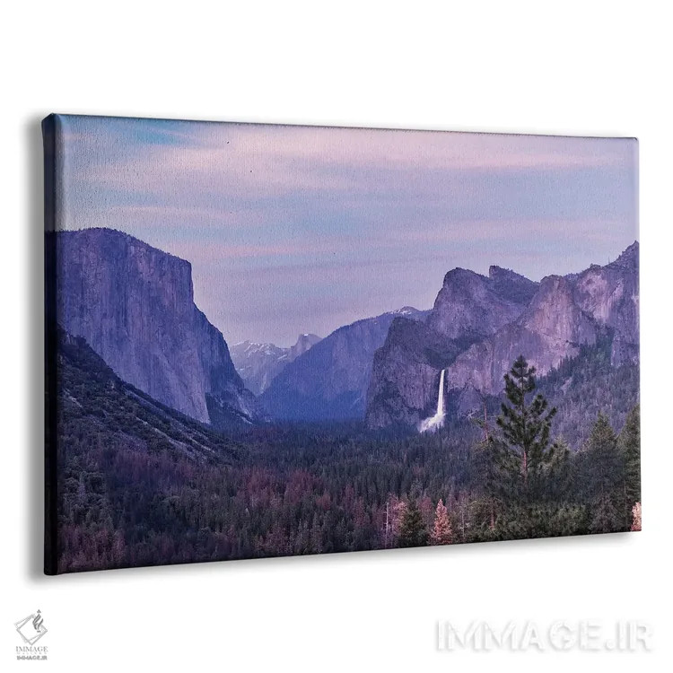 تابلو دکوراتیو غروب در تونل ویو اثر هدر رابرسون - نمای پرسپکتیو محصول