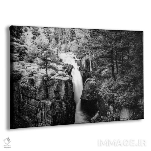 تابلو دکوراتیو آبشار شل اثر هدر رابرسون - نمای پرسپکتیو محصول