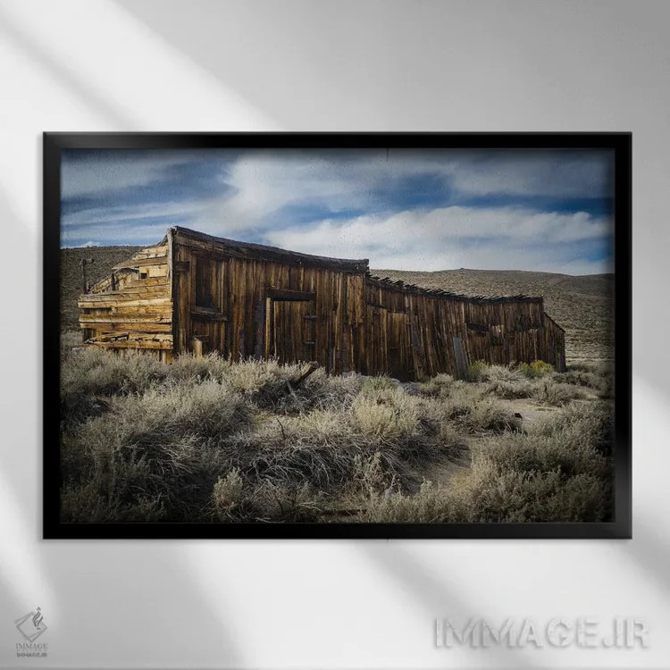 تابلو دکوراتیو مدت ها فراموش شده اثر هدر رابرسون - نمای قابدار مشکی