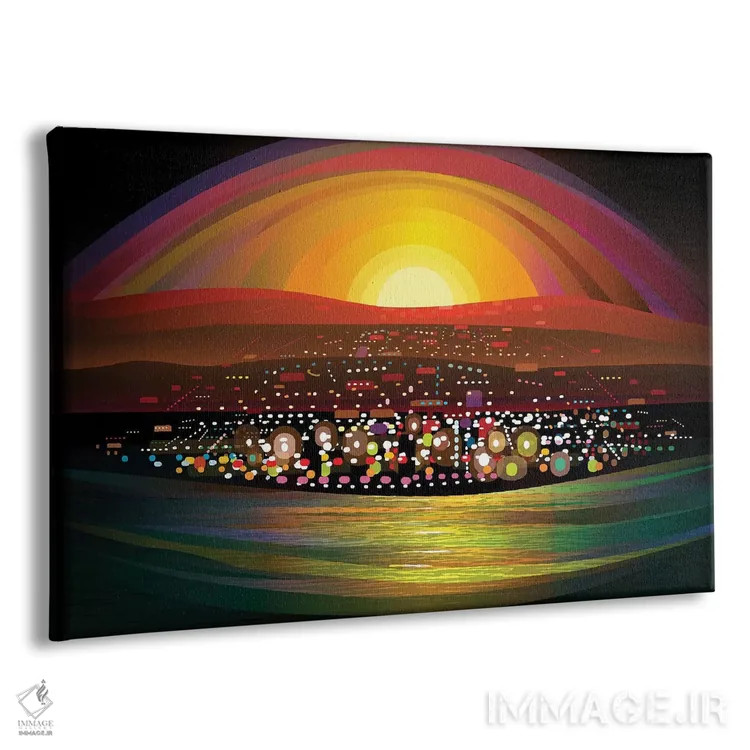 تابلو دکوراتیو لاپاز اثر چارلز هارکر - نمای پرسپکتیو محصول