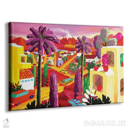 تابلو دکوراتیو کواوناهواک پس از چلاس اثر چارلز هارکر - نمای پرسپکتیو محصول